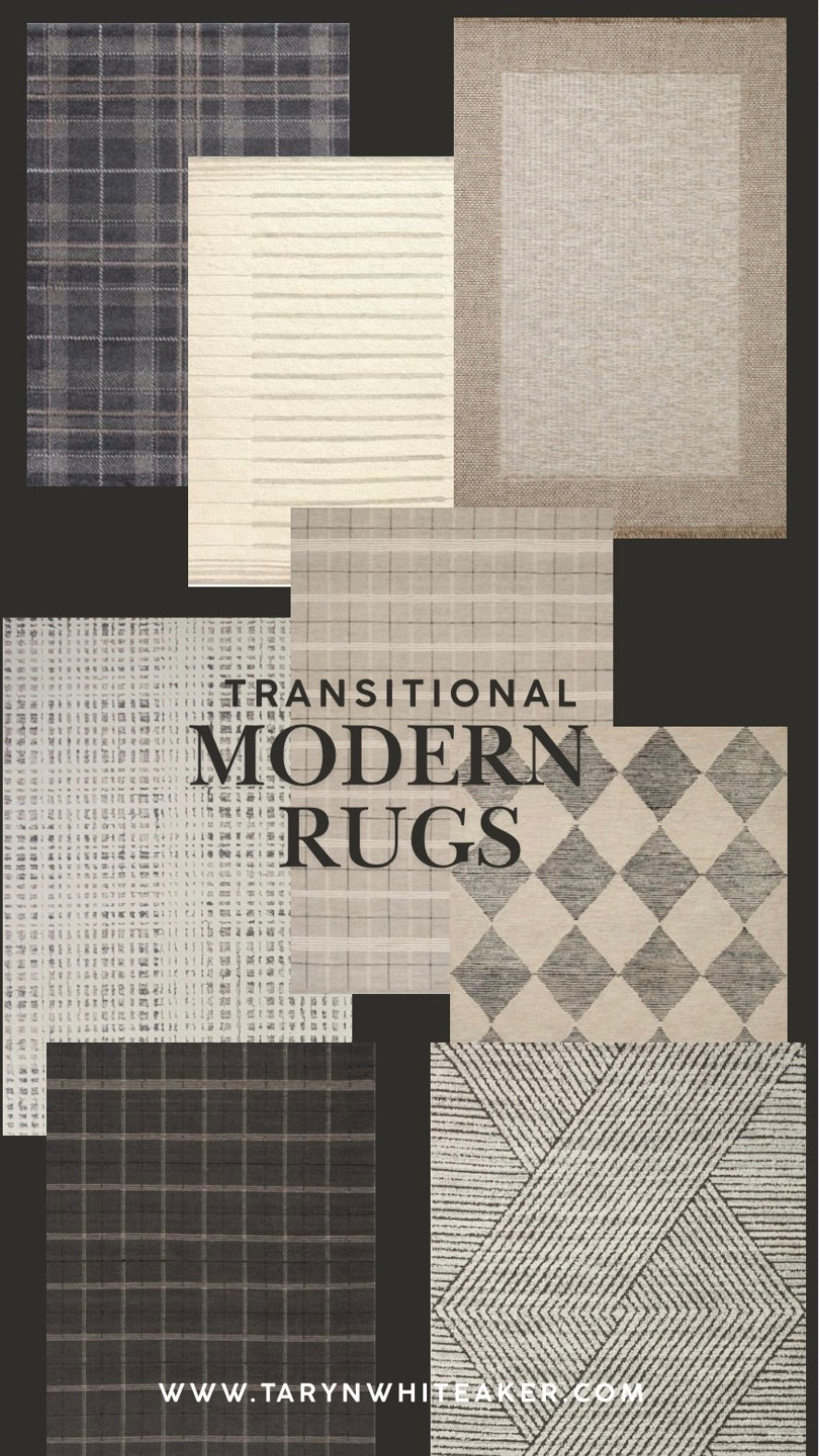 Modern transitional rug options - neutral chic home 

#LTKHome
