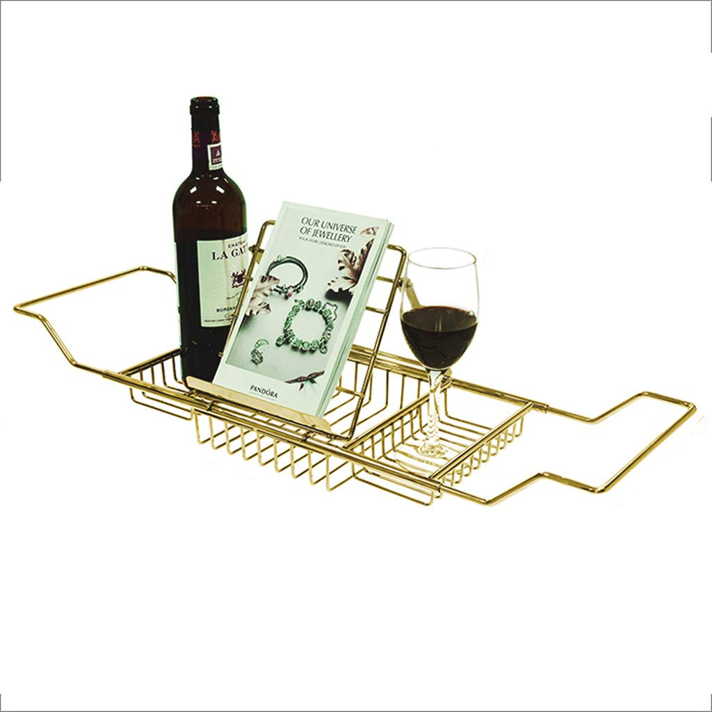 OldPAPA Bathtub Trays, Stainless Steel Expandable Shower Bathtub Tray Over Bath Tub Racks Shower Org | Amazon (US)