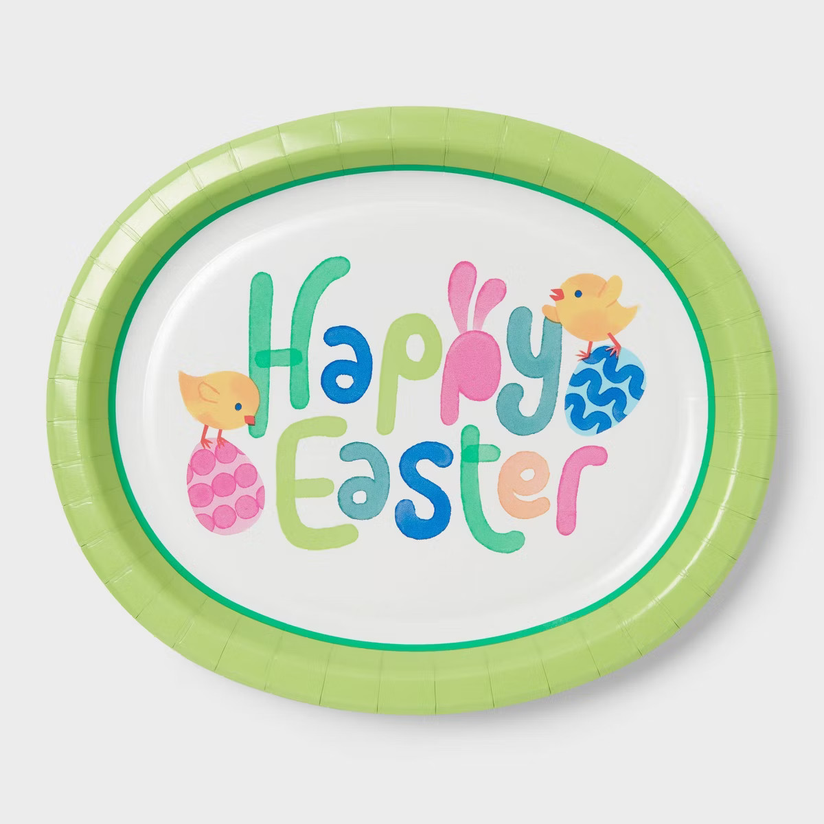 Oval Platter Disposable Easter Plates 10"x12" 10ct - Spritz™ | Target