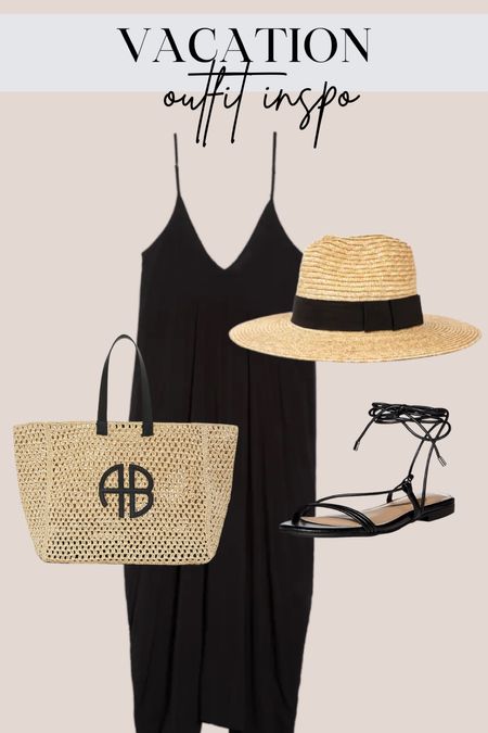 Vacation outfit inspiration

Maxi dress - beach cover up - straw hat - strapless sandals - vacation style 

#LTKstyletip #LTKunder50 #LTKunder100