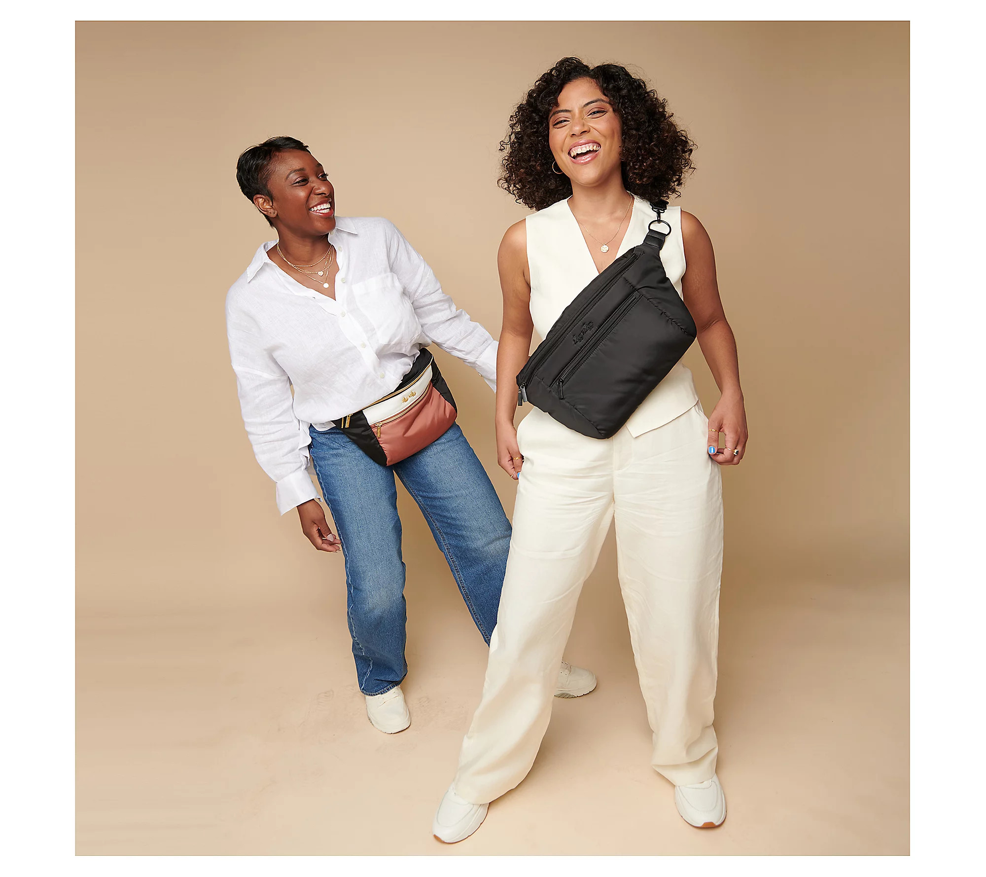 Itzy Ritzy Pack - Fanny Pack and Crossbody Diap er Bag | QVC