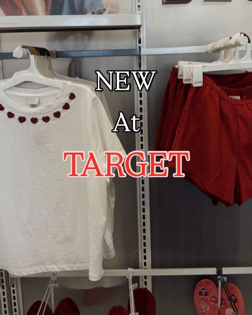 The cutest new pieces at Target! Perfect for Valentine’s Day and cozy pajamas! Super affordable and comfortable 

#LTKSeasonal #LTKgrwm #LTKValentine