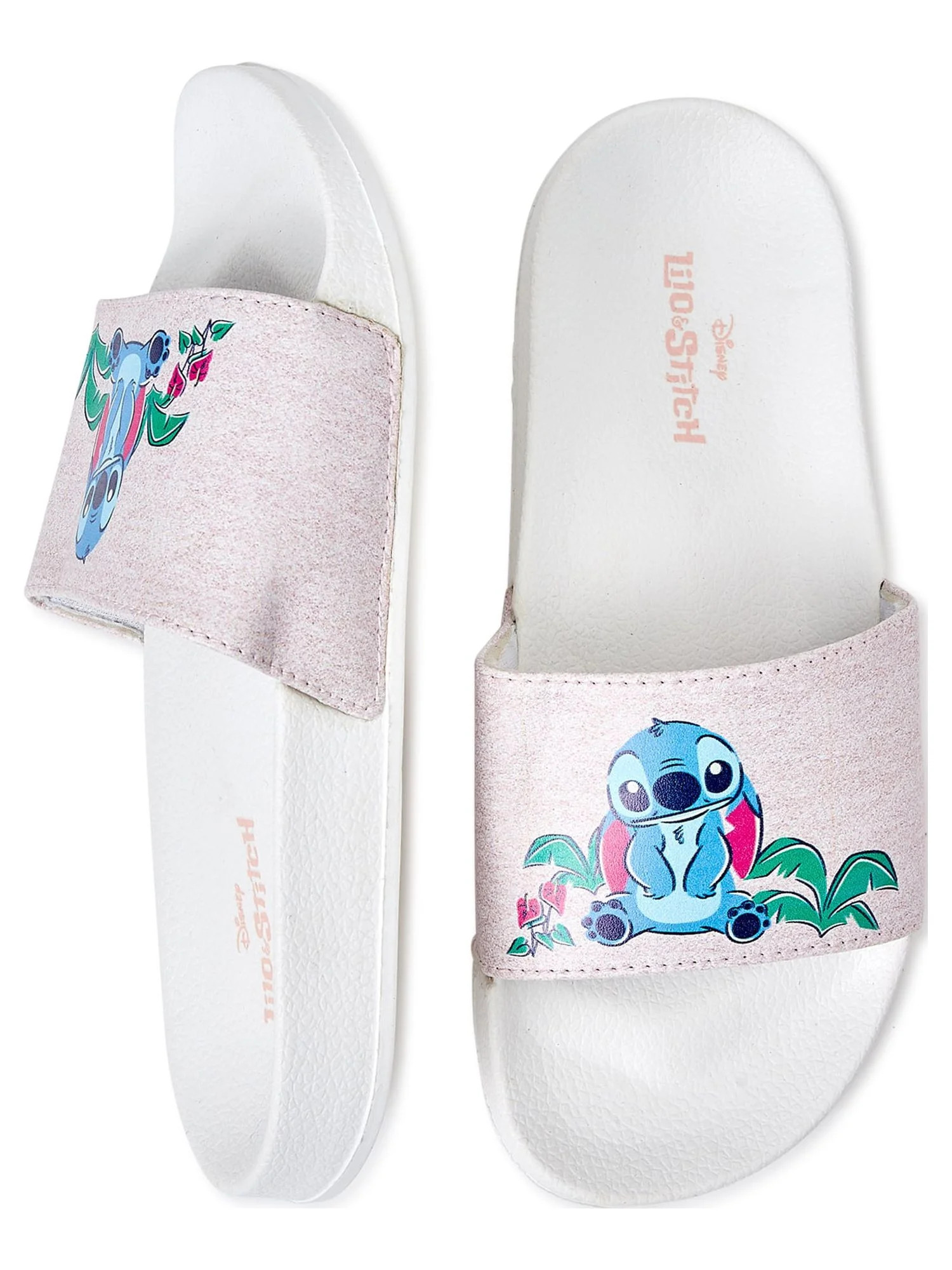 Disney Lilo & Stitch Women's Slide Sandals | Walmart (US)