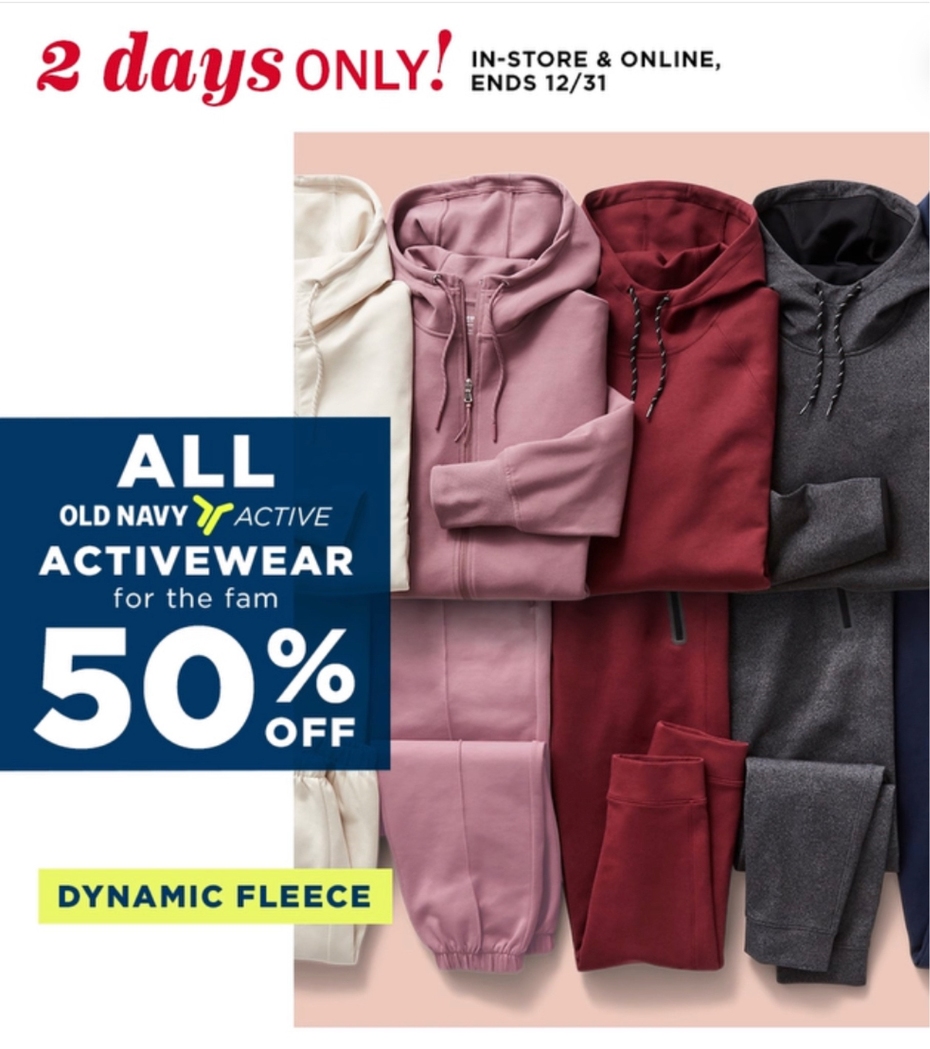 Stock up on activewear for the whole family!!! 50% OFF RUN!!! 

#LTKsalealert #LTKfamily #LTKfit