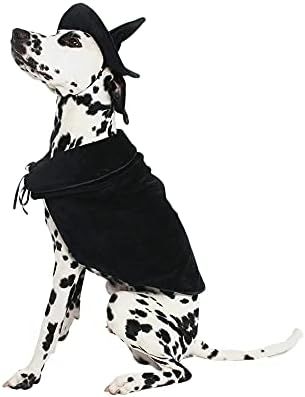 Midlee Halloween Witch Cape and Hat Dog Costume (X-Large) | Amazon (US)