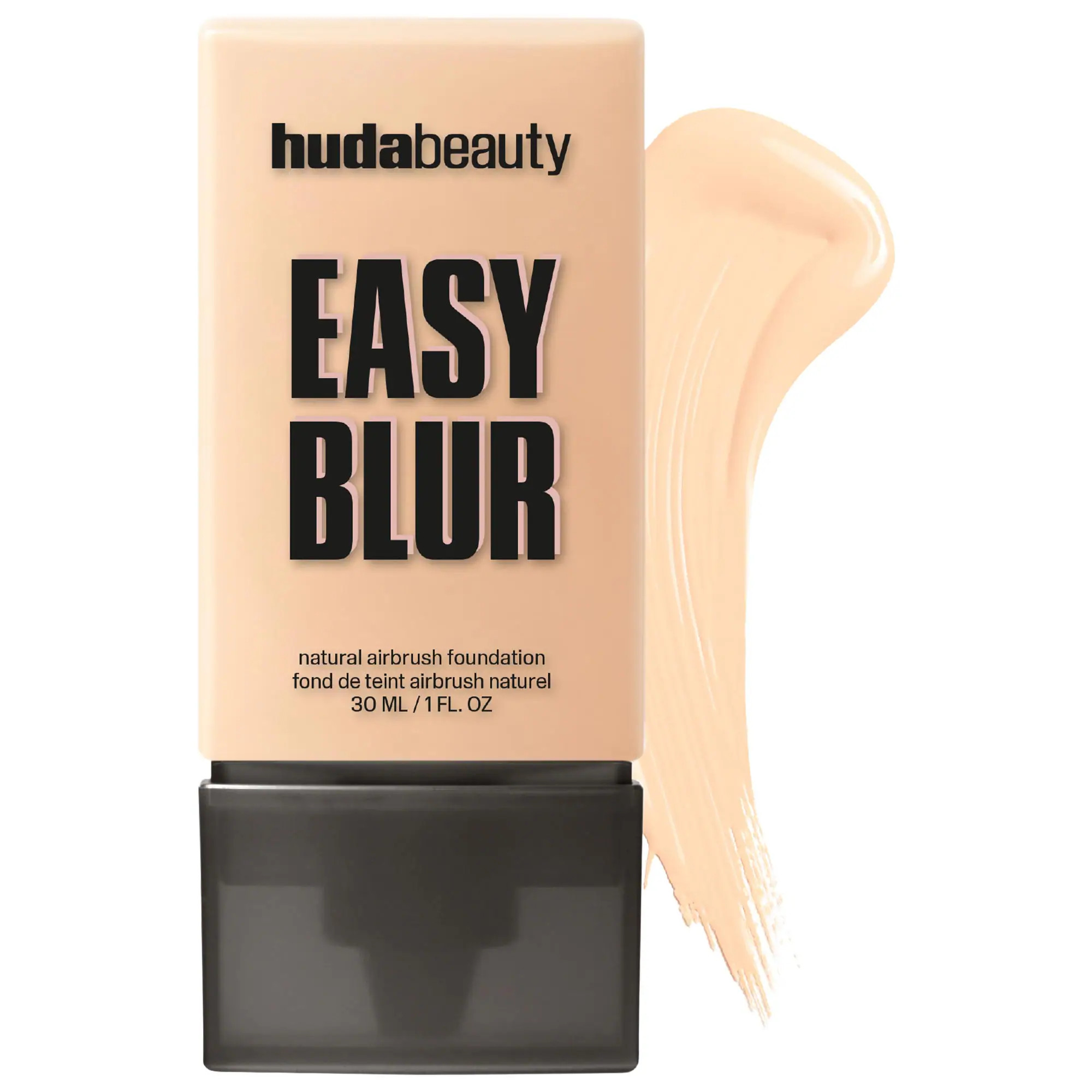 HUDA BEAUTY Easy Blur Natural Airbrush Foundation with Niacinamide Vanilla 120B 1 oz / 30 mL | Sephora (US)
