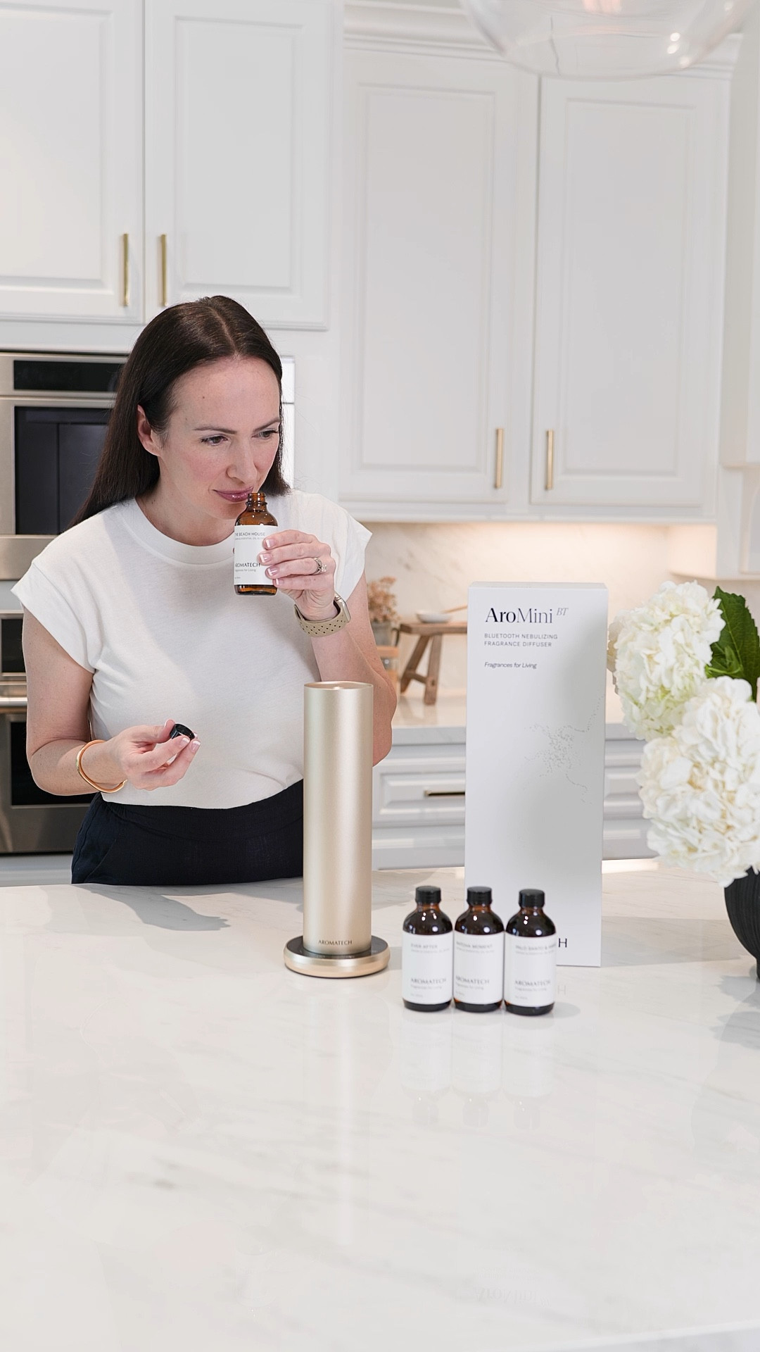 AromaTech sent me their latest scents of the summer and it is so hard to pick a favorite! I started off with The Beach House and love how easy it is to change the scents to set the mood.

With three kiddos and a dog running in and out, the AroMininBT is filling our space with a consistent, safe scent experience! 

Sustainable ingredients are delivered through an innovative cold air diffuser using filtered air rather than water or heat. Since it doesn’t require water, there is no concern for mold, residue or a heavy vapor cloud in your space.

As a Bluetooth connected device, you can adjust the scent intensity and schedule run time from your phone.

Aromini BT is the easiest and cleanest way to scent your home!

✨ I’ve linked the AromaTech  Aromini BT and summer scents in my LTK Shop so you can shop directly from there or comment SHOP to receive link via DM✨

ad
home fragrance 
diffuser

#LTKSeasonal #LTKGiftGuide #LTKHome