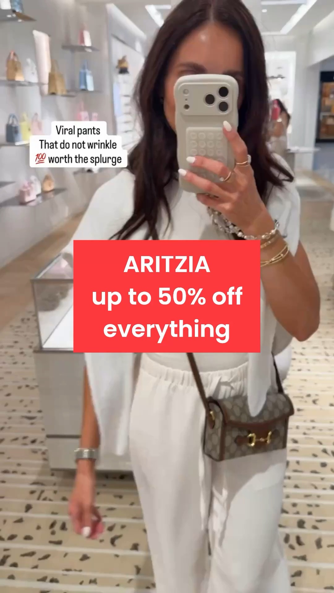 Aritzia up to 50% off everything.

#LTKSaleAlert #LTKOver40