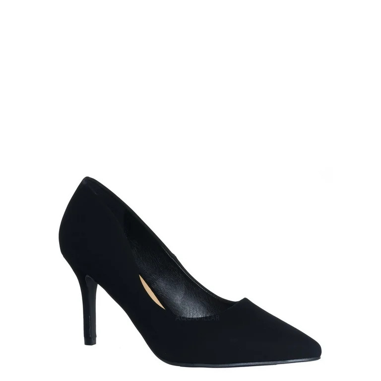 Comfort Foam Padded High Heel Pump, Women Wide Width Dress Shoes - Walmart.com | Walmart (US)