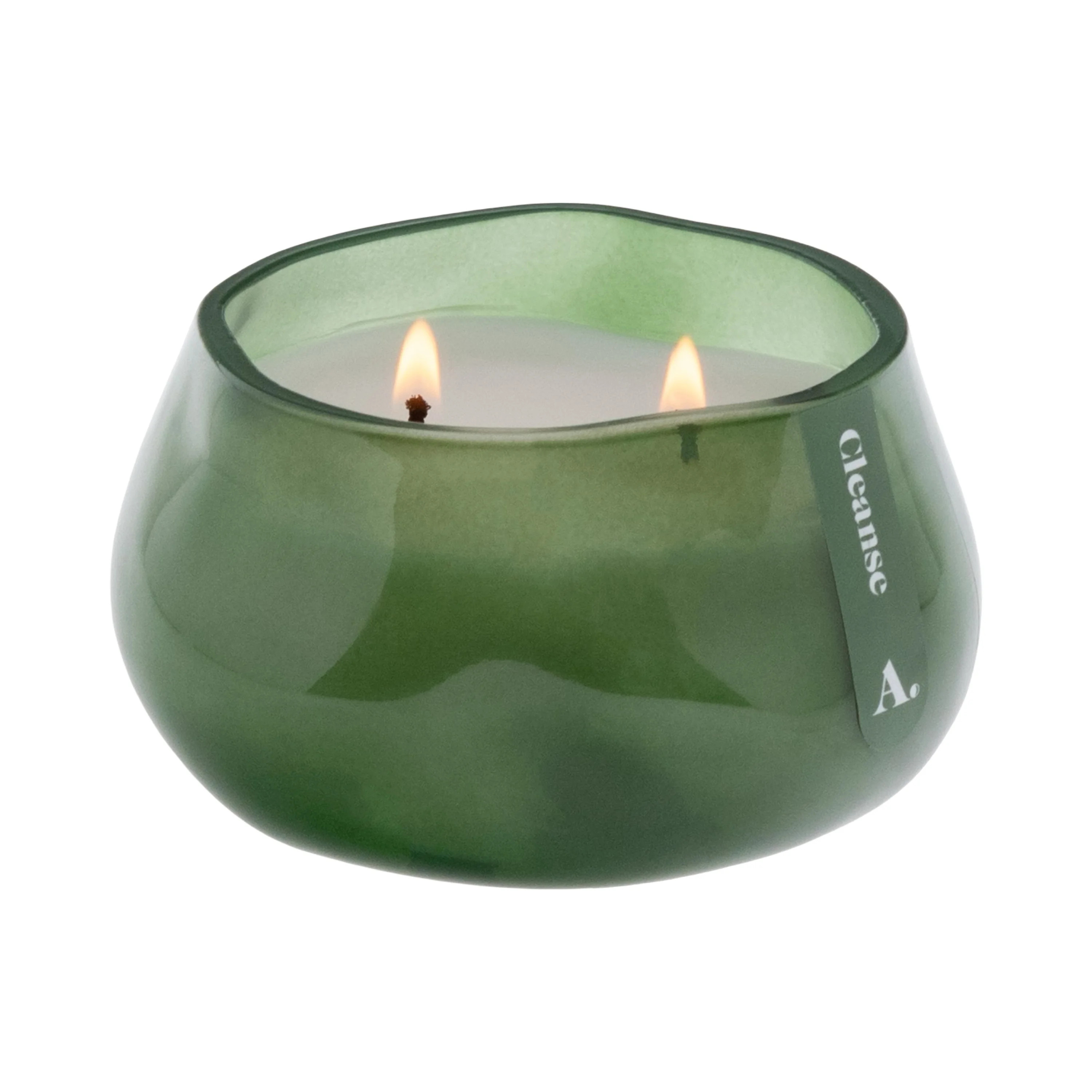 Allswell Cleanse (Fresh Orange + Sage Leaf + Sea Salt) Scented 1-Wick Organic Blown Jar Spa Candl... | Walmart (US)