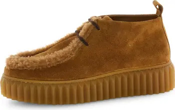 Penelope Genuine Shearling Platform Bootie (Women) | Nordstrom