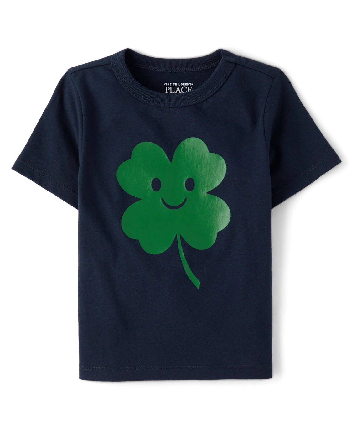 Baby And Toddler Boys St. Patrick's Day Happy Clover Graphic Tee - blue | The Children's Place