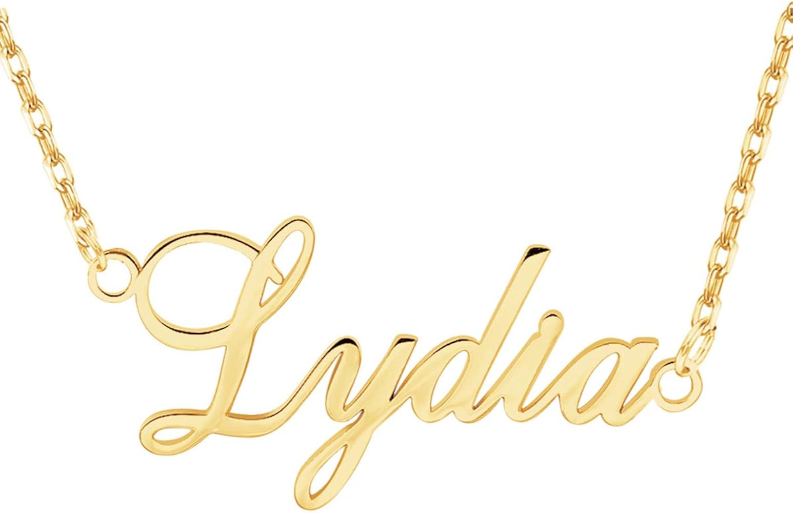 Custom Name Necklace Personalized, Customized Charm Necklace Jewelry Gift for Women | Amazon (US)