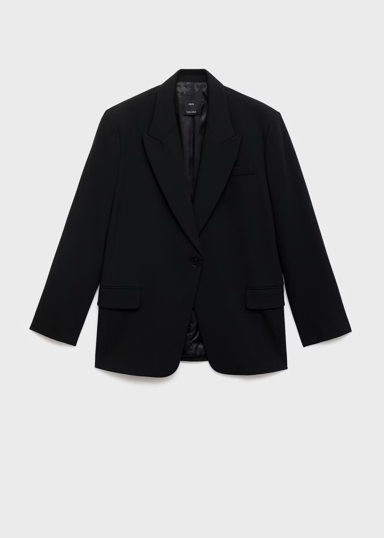 Suit blazer with flap pockets | Mango EU