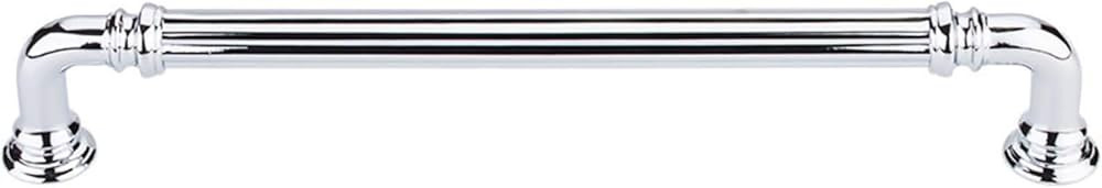Top Knobs TK324PC Chareau Collection 7" Reeded Pull, Polished Chrome | Amazon (US)