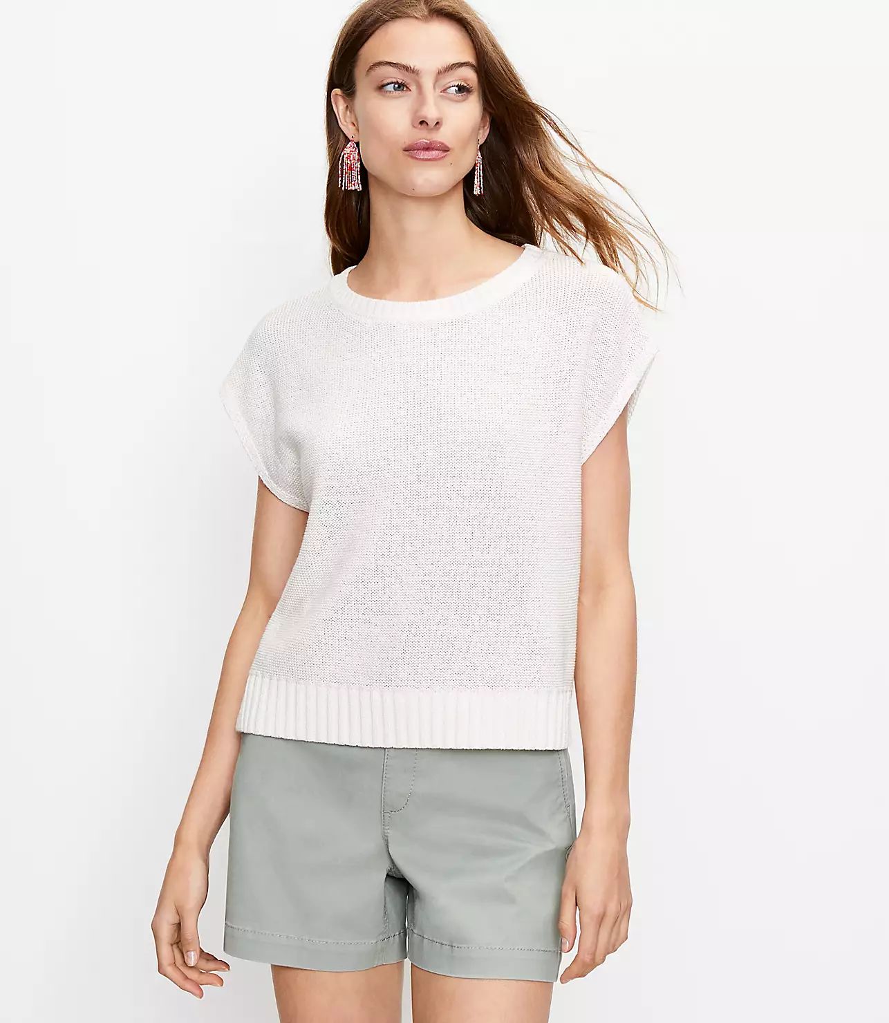 Muscle Sweater Tee | LOFT