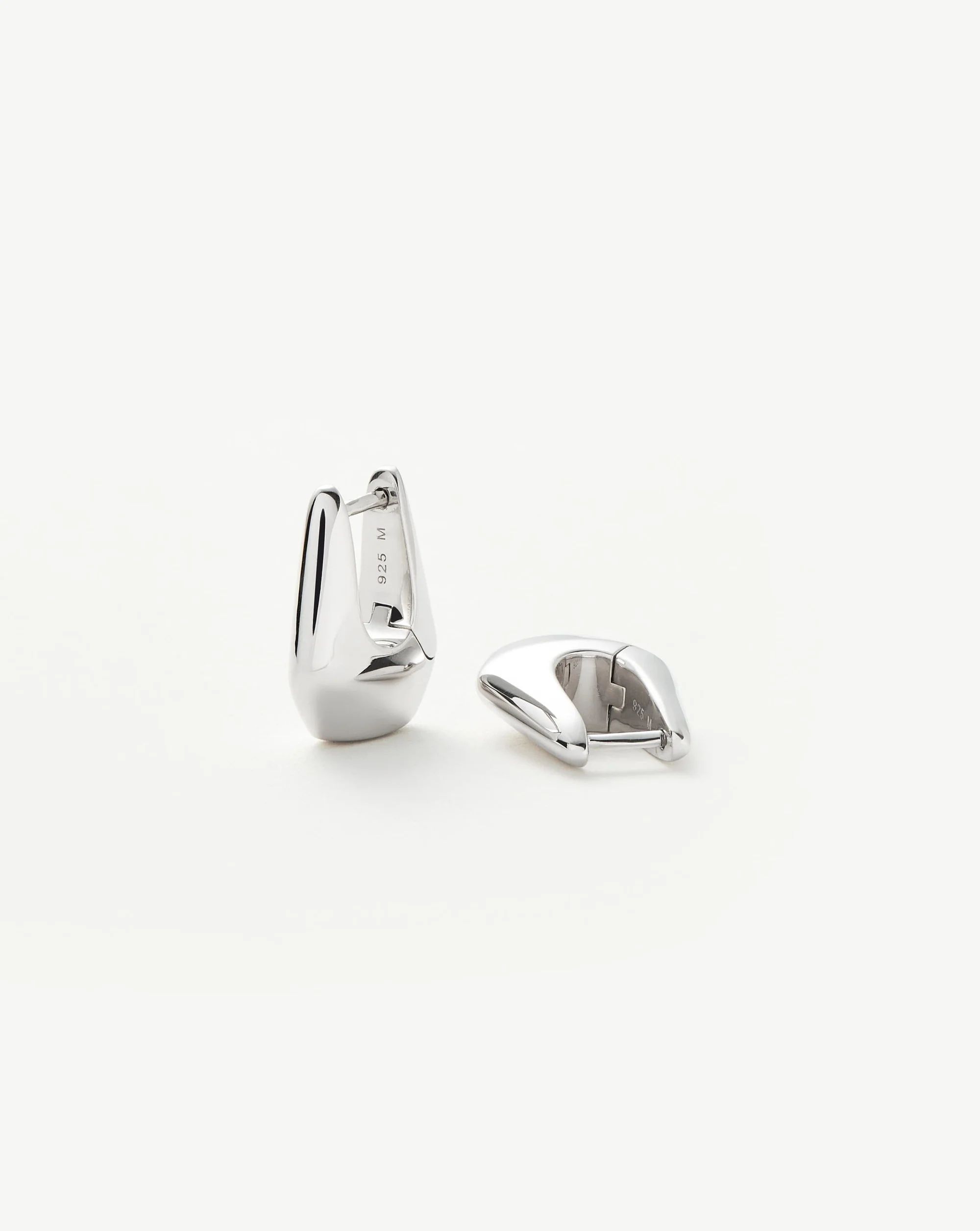 Lucy Williams Arco Small Hoop Earrings | Missoma