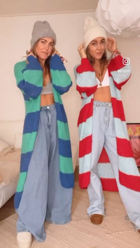 Get ready with us, linked all styles and similar 💕💕 happy weekend lovelies 
.
Asos, boohoo, bySiss, style ideas, stripe cardigan, jumpers, winter looks 

#LTKstyletip #LTKU #LTKVideo