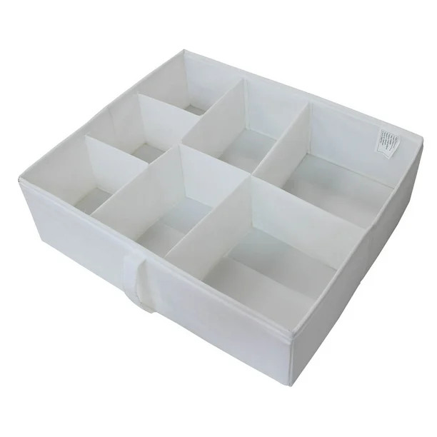 Mainstays 7-Section Drawer Organizer, White | Walmart (US)