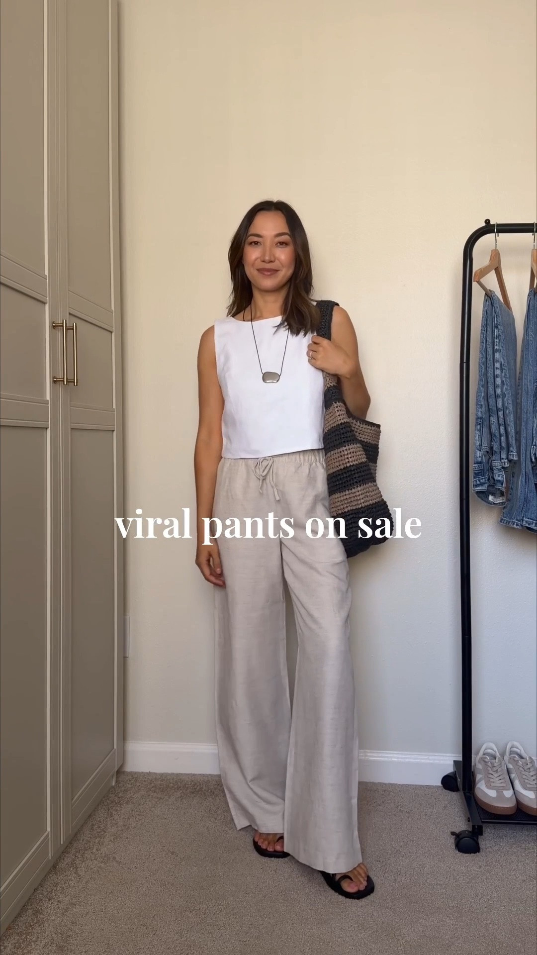 Today is the last day the lodge pants are on sale at aritzia! 

Wrinkle-free & wash well

Wearing the crepe and linen version - xs regular in both (I’m 5’4”) 

My top is also part of the sale — selling out quickly!!

#LTKSaleAlert #LTKootd