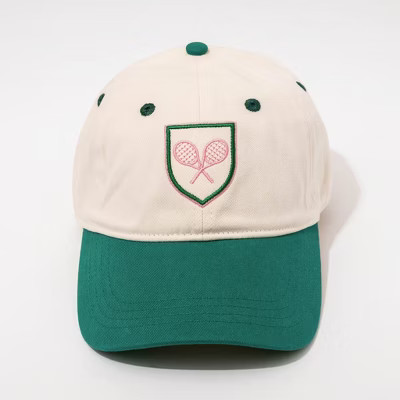 Tennis Hat - Frasier Sterling Cream/Green | Target