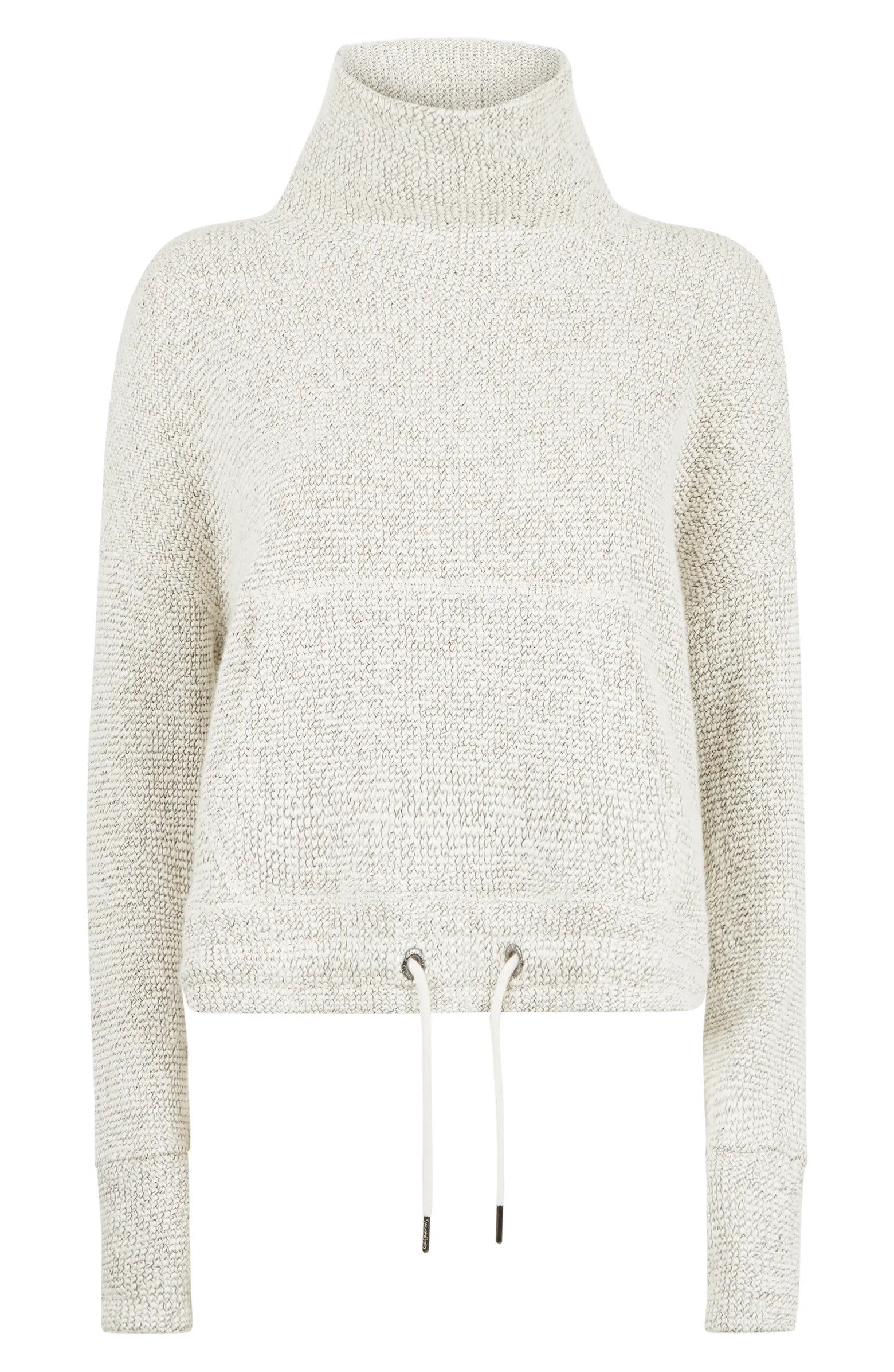 Bouclé Funnel Neck Sweatshirt | Nordstrom