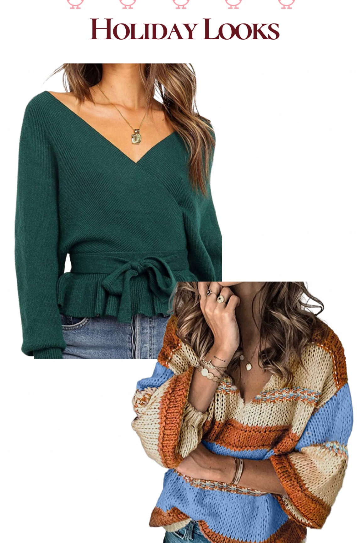 Holiday outfit thanksgiving outfit Friendsgiving outfit sweaters winter sweaters fall sweaters cozy sweaters dressy sweaters peplum sweater affordable Amazon finds 

#LTKHoliday #LTKunder50 #LTKSeasonal