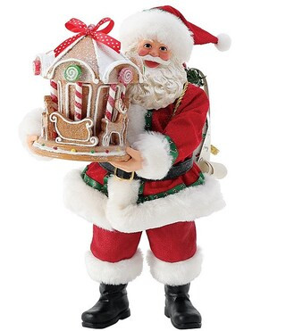 Department 56 Possible Dreams Bon Appetit Gingerbread Go Round Santa Figurine | Dillard's | Dillard's
