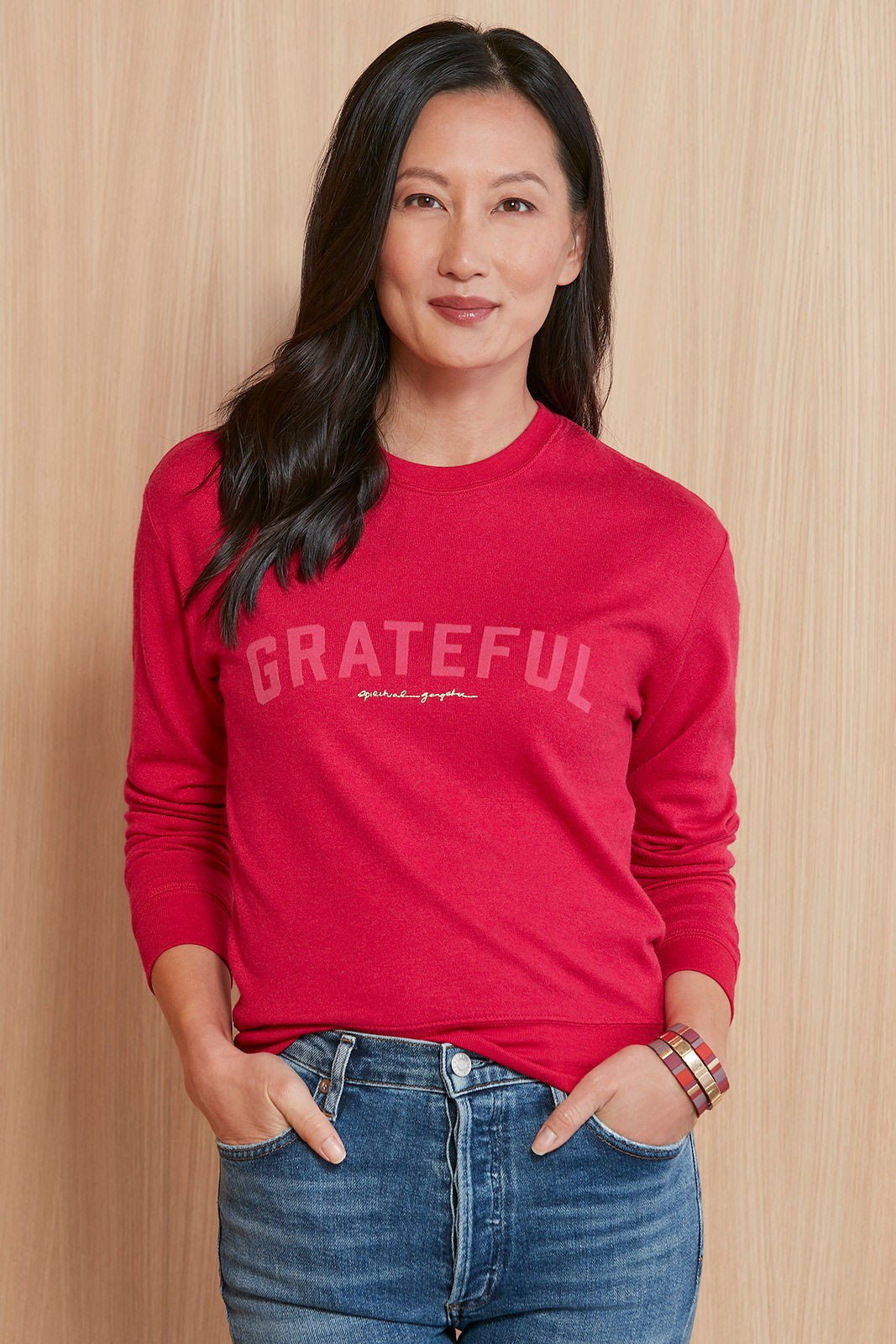 Grateful Crew Neck Savasana | Evereve