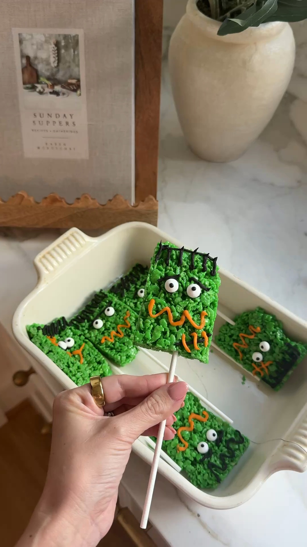 Frankenstein rice krispy kit! 👻

#LTKmomlife #LTKHome