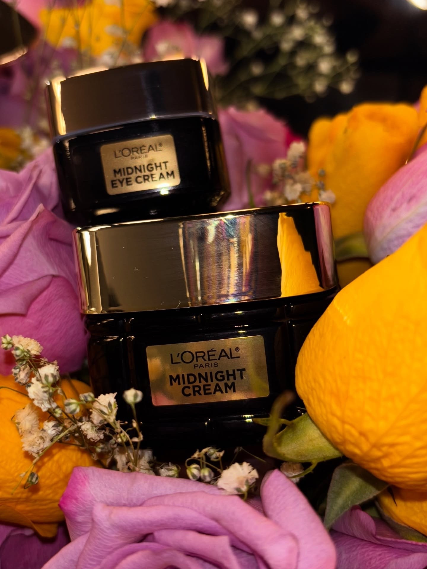 Beauty Sleep In A Jar! Midnight Eye Opener anti aging eye cream melts in to the skin and comforts the delicate eye area for visible results. Paired with the magic of Midnight Cream, an ultra-comforting cream with powerful actives for visible anti-aging results. Skin looks firmer, wrinkles are visibly smoothed. Effective for all skin tones.

Thank you @lorealparis 

#loréal #loréalparis #giftedby #antiagingproducts #eyecreams #facialcream #nightroutine #skincareforall #skincareforallskintypes

#LTKStyleTip #LTKOver40 #LTKBeauty