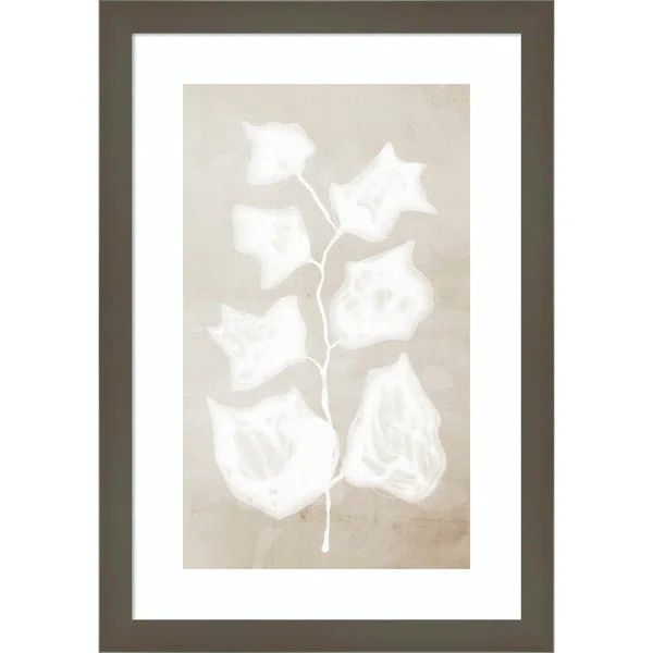 Marie Paper Bark II Framed On Paper by Urban Road Painting | Wayfair North America