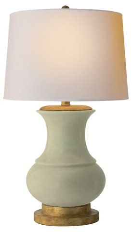 Deauville Table Lamp, Crackle | One Kings Lane