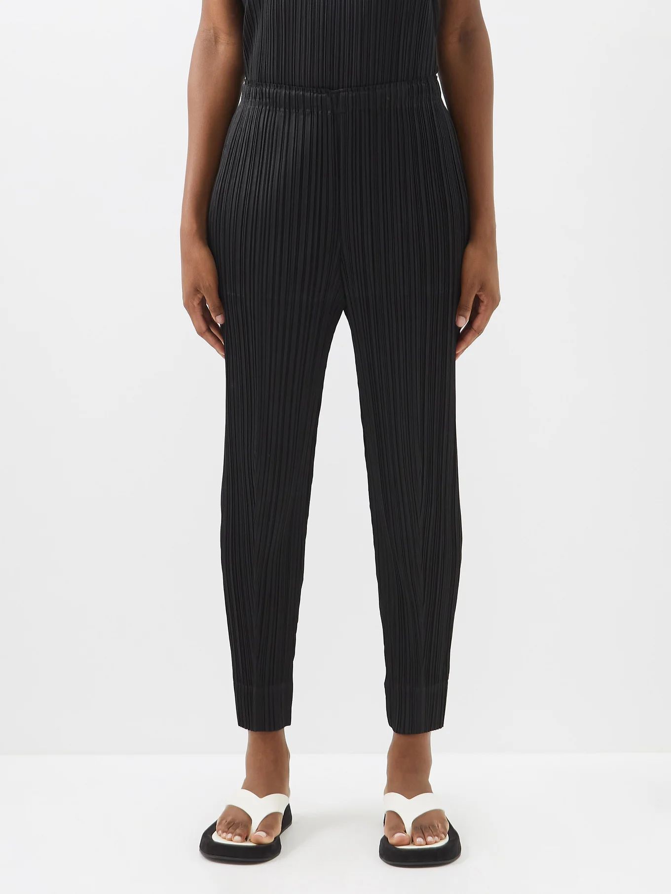 Technical-pleated trousers | Pleats Please Issey Miyake | Matches (US)