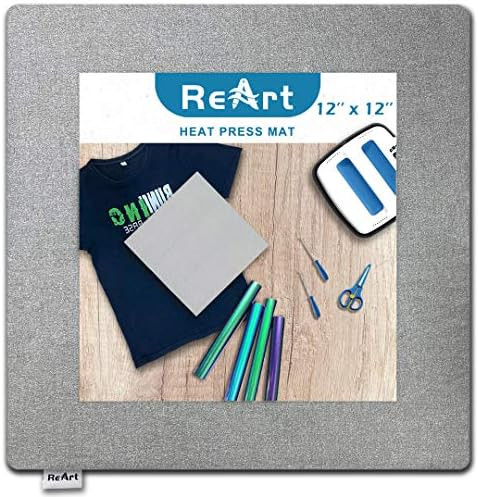 Heat Press Mat for Cricut Easypress Both Sides Applicable - 12" x 12" Cricket Craft Vinyl Ironing In | Amazon (US)