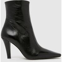 schuh Brunelle Leather Heeled Boot Boots in Black | Schuh
