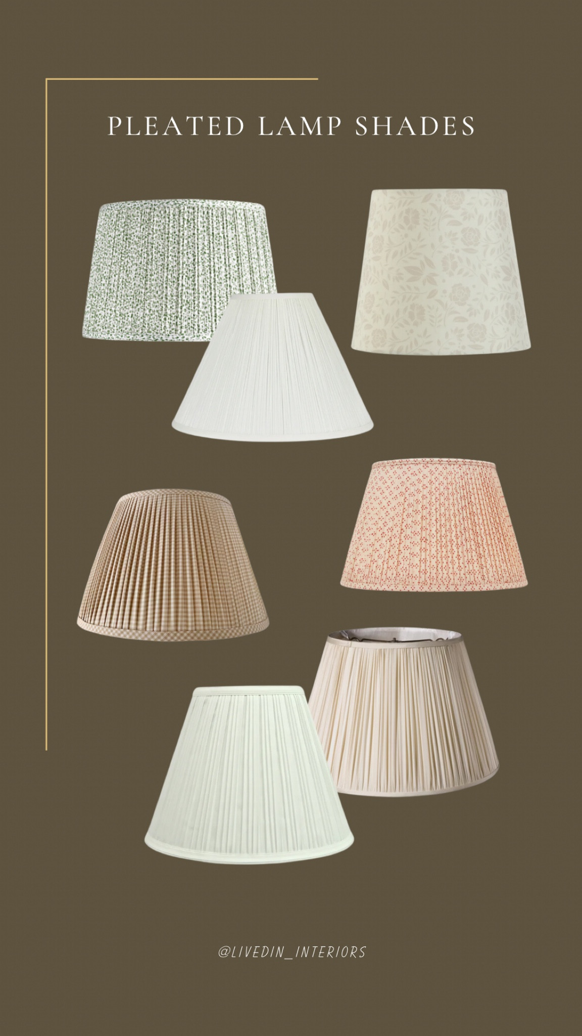 Lots of requests for George’s pleated lampshade in her room! Unfortunately, it was a secondhand find, but I did round up some of my other favorite pleated shades!

#LTKFindsUnder50 #LTKHome #LTKStyleTip