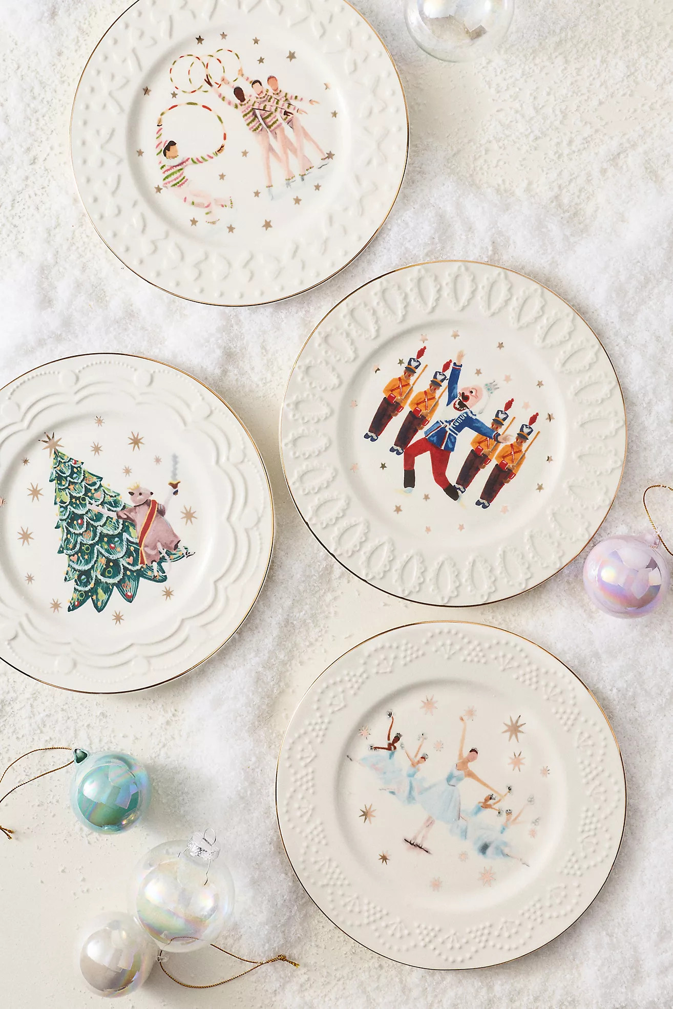 New York City Ballet Stoneware Dessert Plate | Anthropologie (US)