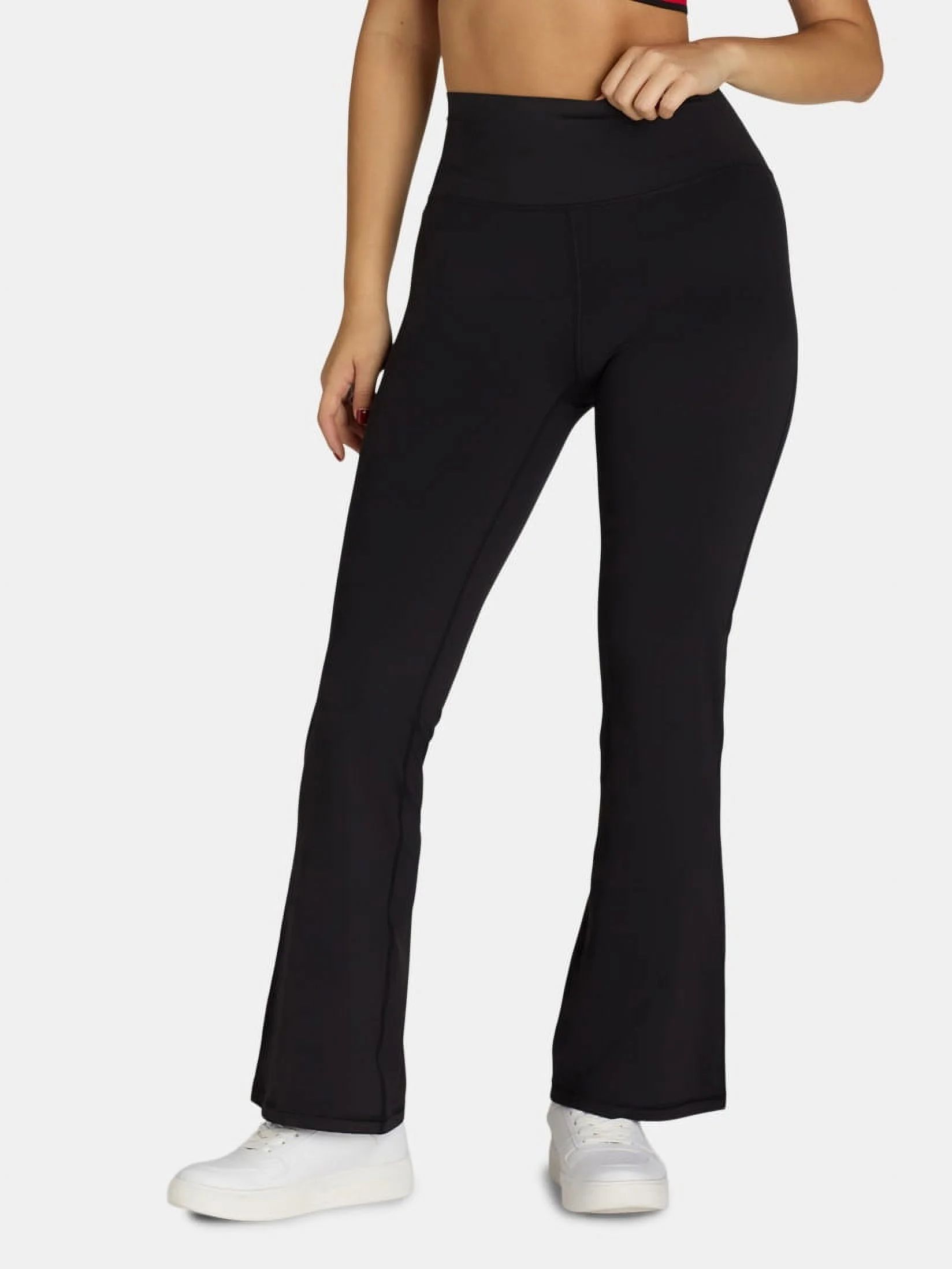 Avia Women's SoftSculpt Flare Leg Yoga Pants, Sizes XS-XXXL - Walmart.com | Walmart (US)