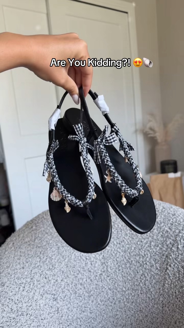 Summer's not over yet! These charm sandals are the cutest and add the perfect touch to any outfit. I'll have them linked on my LTK. 🤍

@jcrew charm sandals, summer sandals, beach sandals, cute sandals, vacation style, coastal style, casual outfit, everyday sandals, summer fashion, outfit details, LTK, sandal trend