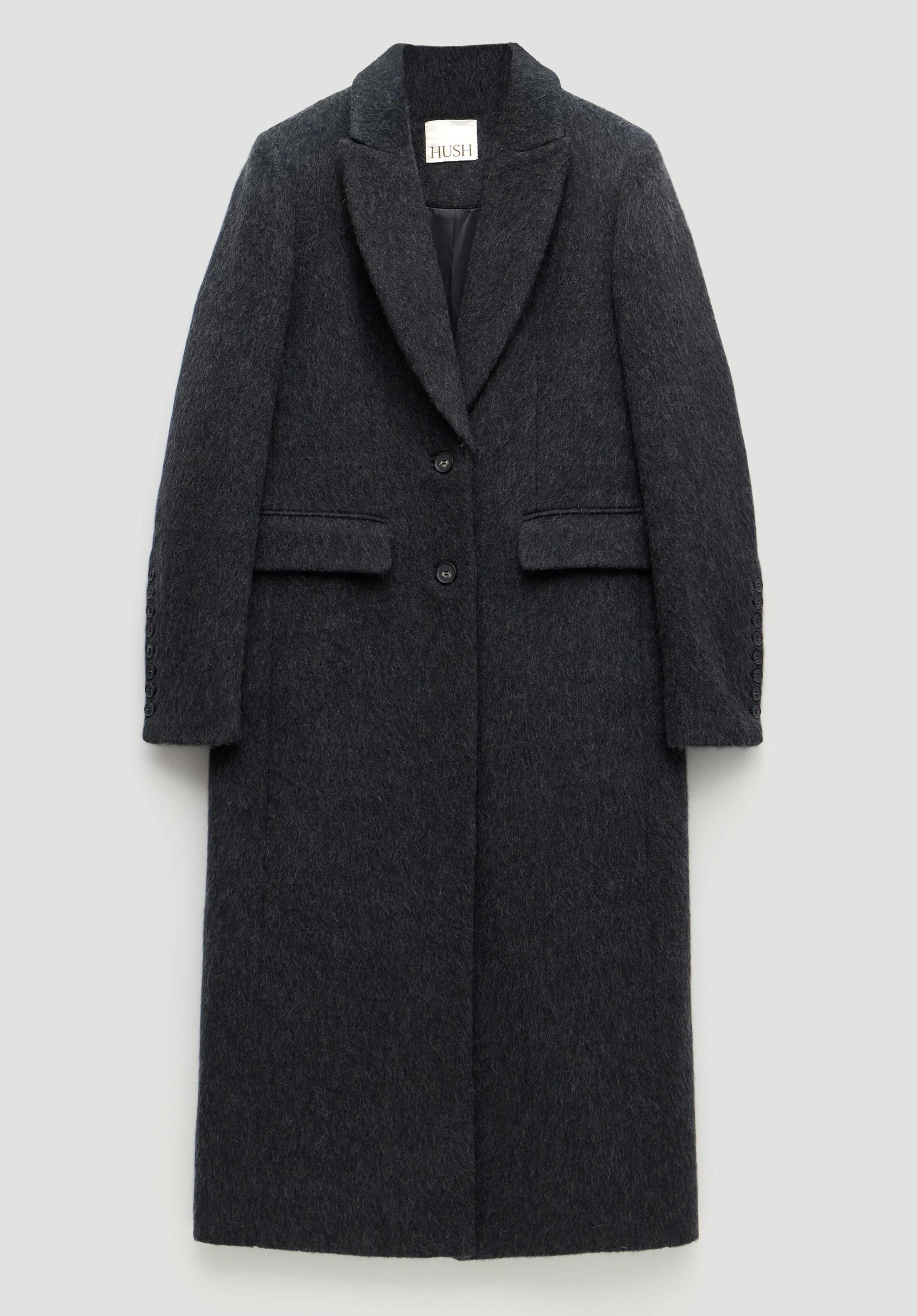 Meridah Italian Wool Coat | Hush UK
