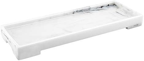 Amazon.com: Luxspire Vanity Tray, Bathroom Tray Toilet Tank Storage Tray, Resin Kitchen Sink Tray... | Amazon (US)