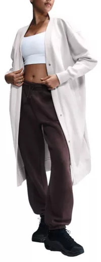 Nike Women's Sportswear Phoenix Fleece Oversized Long Cardigan | Dick's Sporting Goods