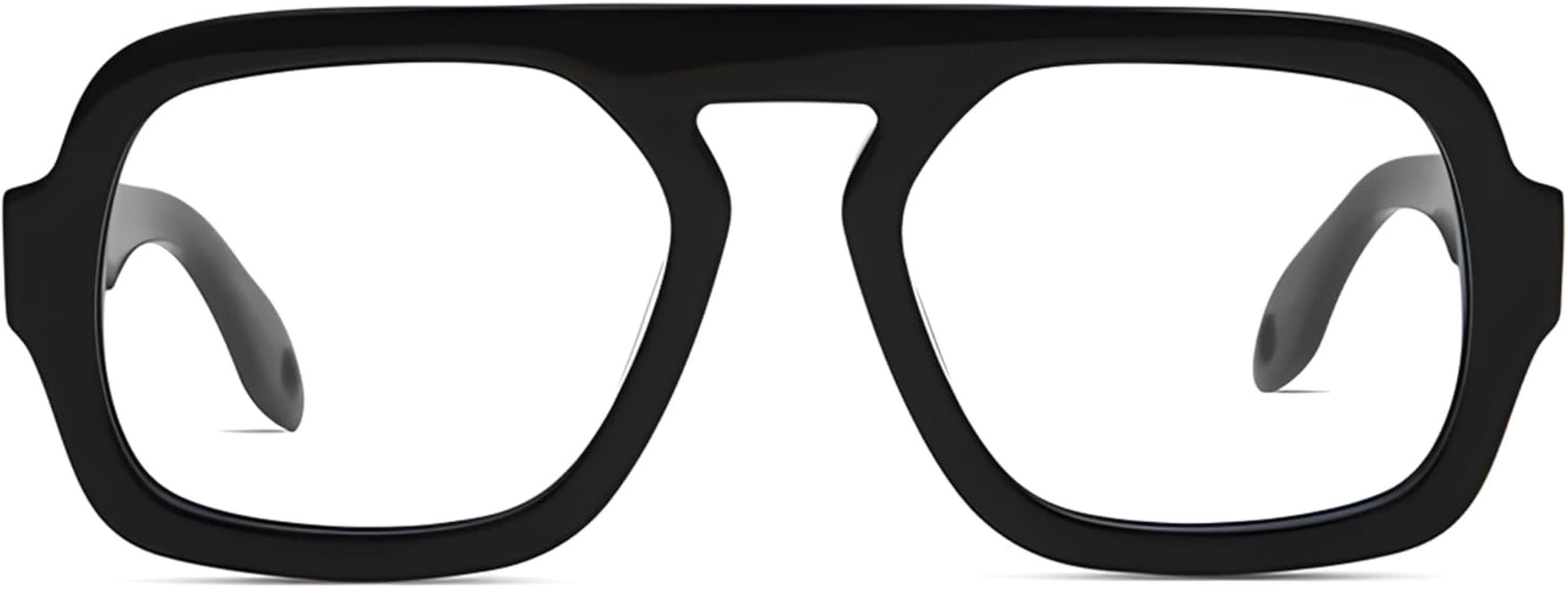ADE WU Fashion Glasses for Women 70s Vintage Non Prescription Glasses Frames Retro Square Aviator... | Amazon (US)
