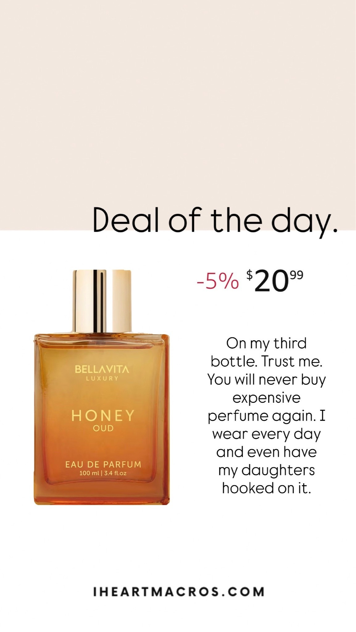 Never buy expensive perfume again.