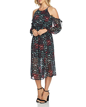 1.state Cold-Shoulder Midi Dress | Bloomingdale's (US)