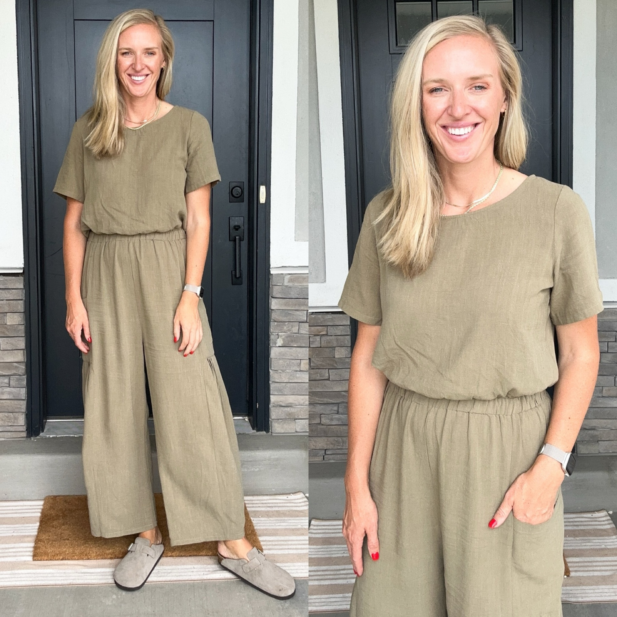 Amazon jumpsuit, size medium 

#LTKShoeCrush #LTKFindsUnder50 #LTKStyleTip