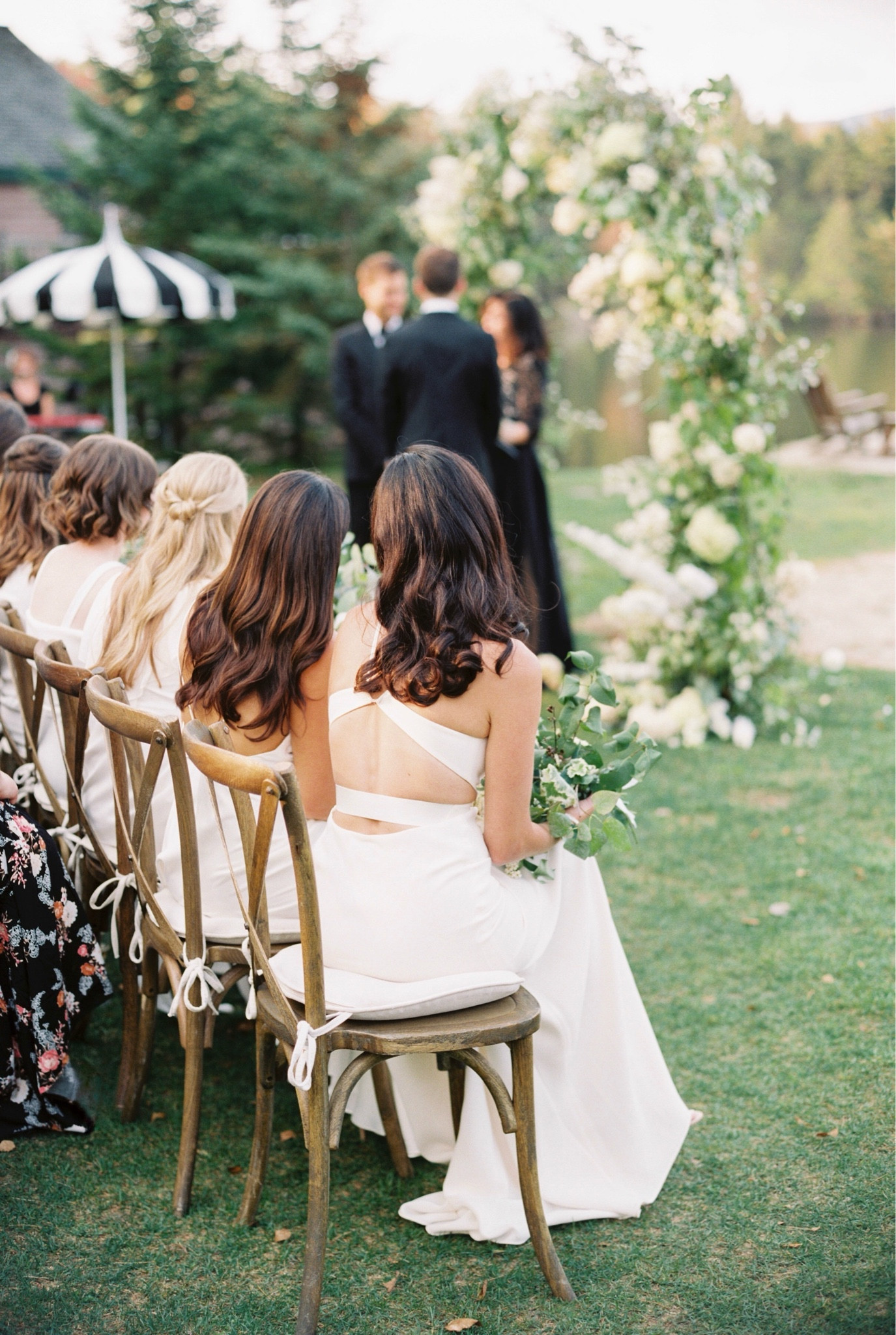 White + ivory dresses for bridesmaids, love how our clients had their besties as ‘flower girls’ in an array of white dresses

#LTKParties #LTKStyleTip #LTKWedding