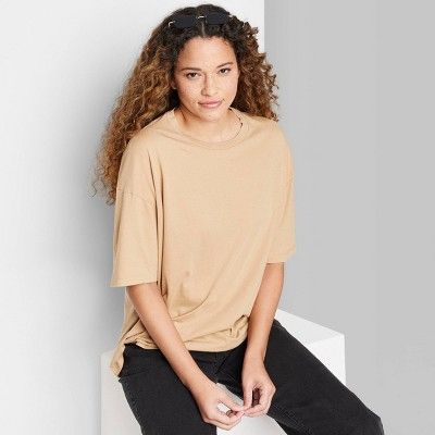 Women's Short Sleeve Relaxed Fit T-Shirt - Wild Fable™ | Target