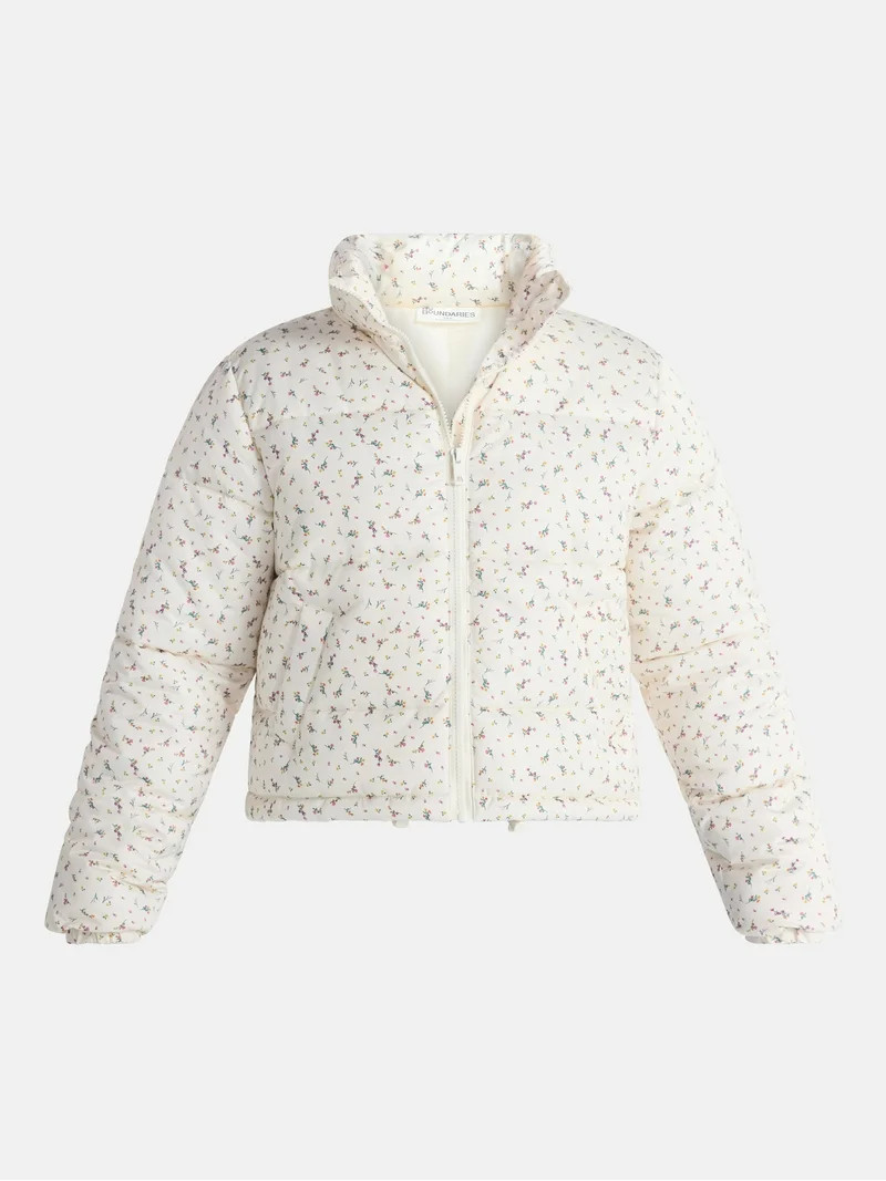 No Boundaries Puffer Jacket, Women's | Walmart (US)